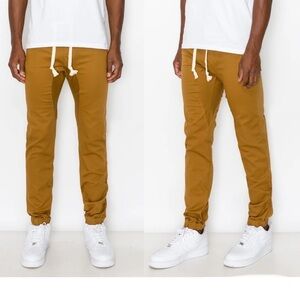 VICTORIOUS men’s brown ESSENTIAL JOGGER PANTS Sz M